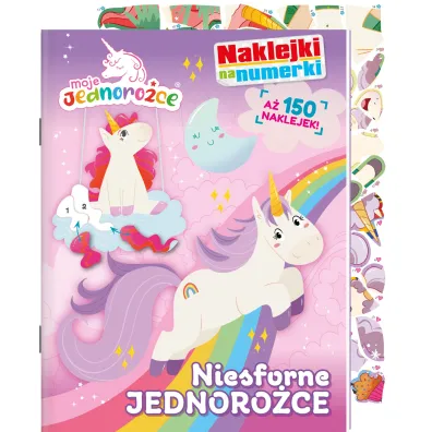 Moje Jednoro�ce. Naklejki na numerki. Niesforne jednoro�ce