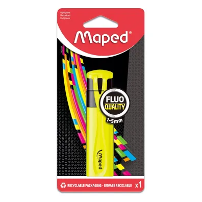 Zakre�lacz Fluo Peps ��ty blister