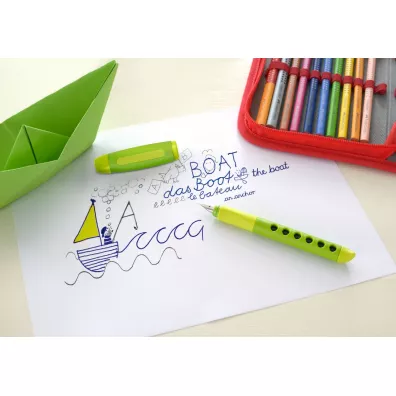 Faber-Castell Pi�ro wieczne Scribolino jasno-zielone