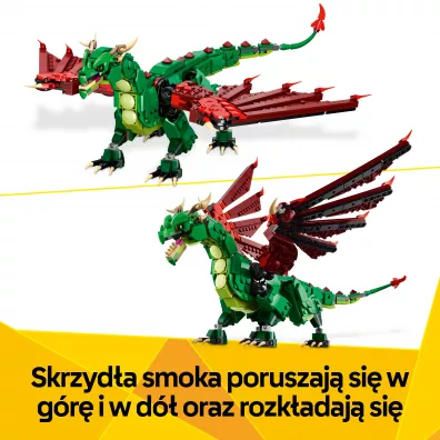 LEGO Creator 3 w 1 �redniowieczny smok 31161