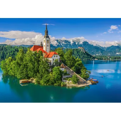 Puzzle 500 el. Bled, Slovenia Castorland