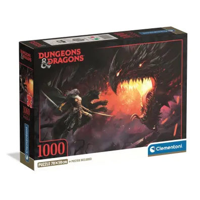 Puzzle 1000 el. Compact Dungerons and Dragons Clementoni
