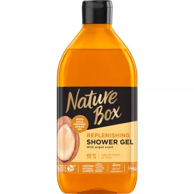Nature Box Argan Oil od�ywczy �el pod prysznic z olejem arganowym 385 ml