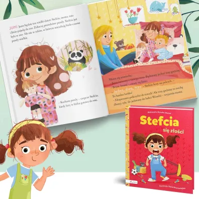 Stefcia si� z�o�ci