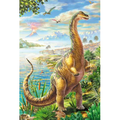 Puzzle 3 x 48 el. Dinozaury Schmidt