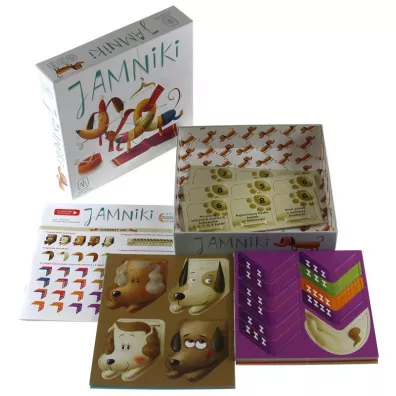 Jamniki. Gra planszowa