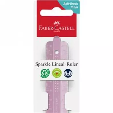 Faber-Castell Linijka Sparkle 15cm