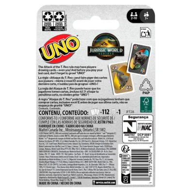 UNO Jurassic World 4