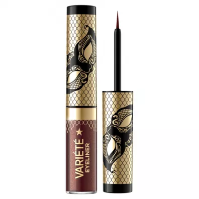 Eveline Cosmetics Variete kolorowy eyeliner w ka�amarzu 02 Shiny Brown 4 ml