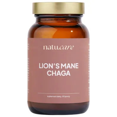 Natu.Care Lion`s mane & Chaga 1500 mg Suplement diety 45 g