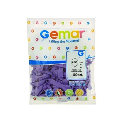Godan Balony pastelowe lawendowe 13cm