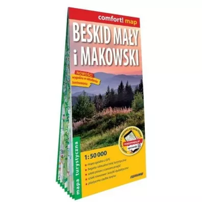 Mapa tur. -Beskid Ma�y i Makowski 1:50 000