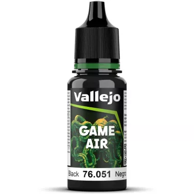 Vallejo: 76.051 - Game Air - Black