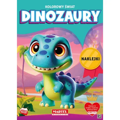 Kolorowy wiat. Dinozaury - Katarzyna Salamon