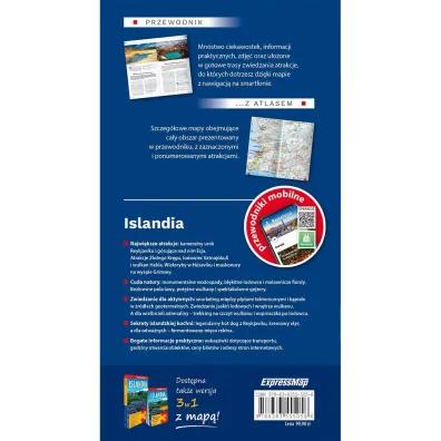 Islandia Przewodnik z atlasem 2026