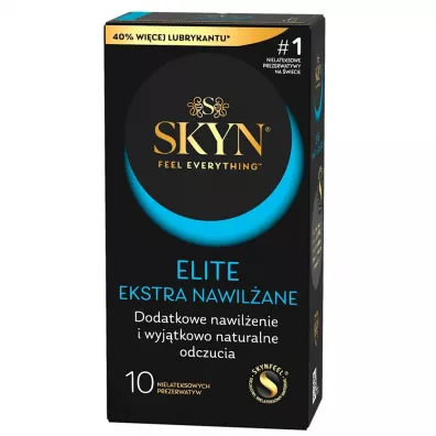 Skyn Elite ekstra nawil�ane nielateksowe prezerwatywy 10 szt.