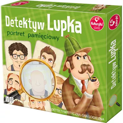 Detektyw Lupka portret pamiciowy Kukuryku
