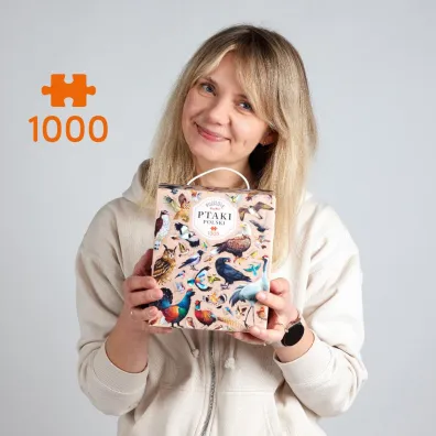 Puzzle Puzzlove CzuCzu 1000 el. Ptaki Polski Bright Junior Media