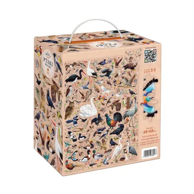 Puzzle Puzzlove CzuCzu 1000 el. Ptaki Polski Bright Junior Media