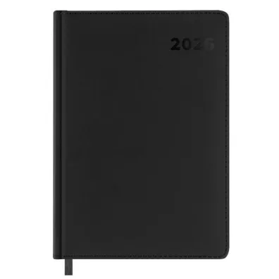 Easy Stationery Kalendarz ksi��kowy 2026 A5 czarny EASY