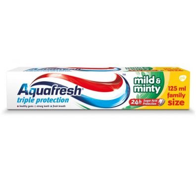 Aquafresh Triple Protection Mild And Minty Toothpaste pasta do zębów 125 ml