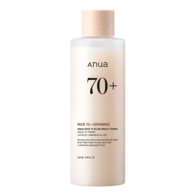 Anua Rice 70 Glow Milky Toner mleczny tonik do twarzy 250 ml