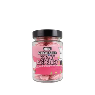 Moomin Landrynki kremowe malinowe 170 g