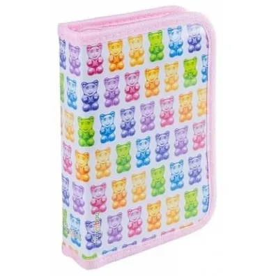 Gimboo Pi�rnik z wyposa�. Colorful Teddy Bears r�owy