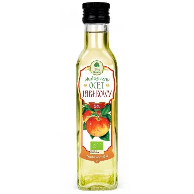 Dary Natury Ocet jabkowy 5 % niefiltrowany 250 ml Bio