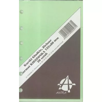 Antra Wkad do organizera czysty