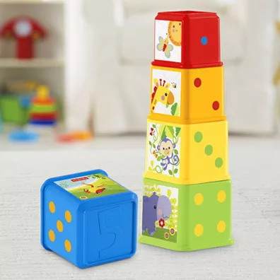 Fisher-Price Klocki odkrywcy Mattel