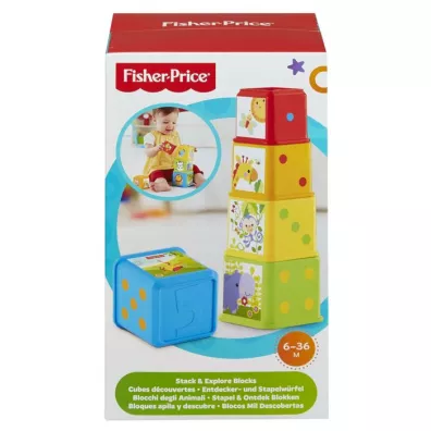 Fisher-Price Klocki odkrywcy Mattel
