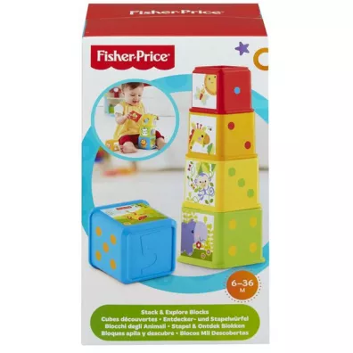 Fisher-Price Klocki odkrywcy Mattel