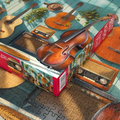 Puzzle 1000 el. Garage Tunes CherryPazzi