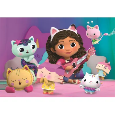 Puzzle 104 el. SuperColor. Gabby's Dollhouse Clementoni