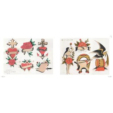 Neoclassical Tattoo Flash wer. angielska