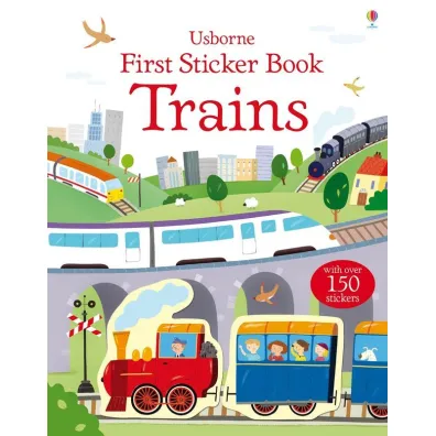 First Sticker Book Trains wer. angielska - Sam Taplin, Annalisa Sanmartino, Giulia Torelli