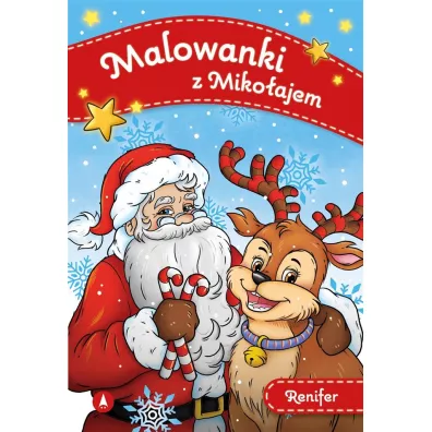 Renifer. Malowanki z Miko�ajem
