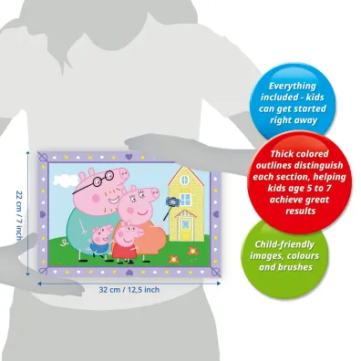 Creart dla dzieci Junior: �winka Peppa Ravensburger