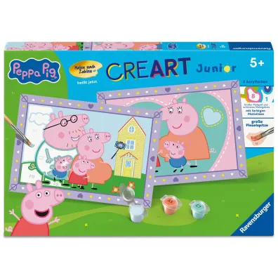 Creart dla dzieci Junior: �winka Peppa Ravensburger