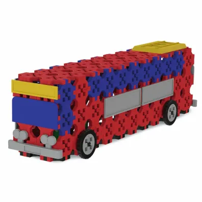 Klocki Connect - Autobus / Auto z naczep� M
