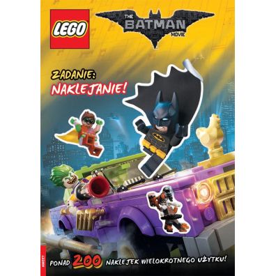 LEGO Batman Movie. Zadanie: naklejanie. 200 naklejek