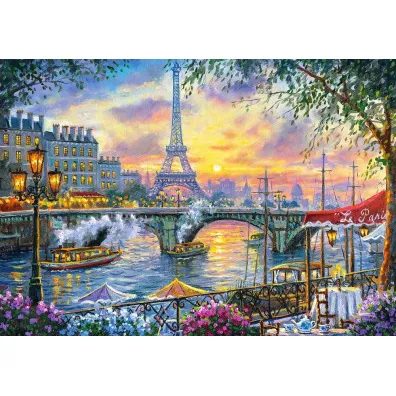 Puzzle 500 el. Czas na herbat� w Pary�u Castorland