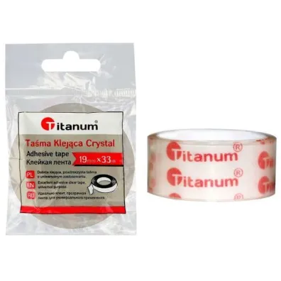 Titanum Ta�ma klej�ca Crystal 19mm x 33m