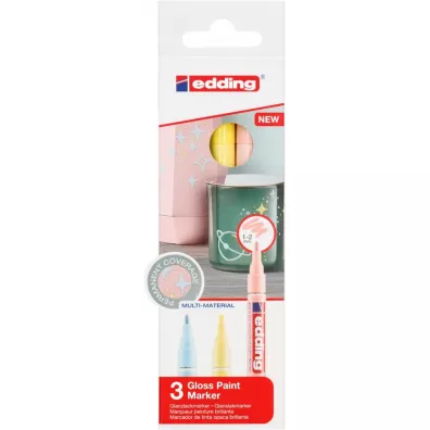 Edding Marker olejowy b�yszcz�cy metaliczny 0,8 mm