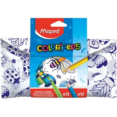Maped Pi�rnik Colorpeps do pokolorowoania + akcesoria