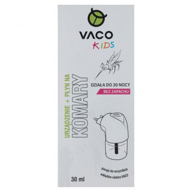 Vaco Elektrofumigator z pynem na komary dla dzieci 30 ml