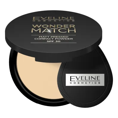 Eveline Cosmetics Wonder Match matowy puder prasowany SPF30 02 8 g