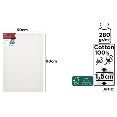 Artix Podobrazie 60x90x1.5cm, 380g