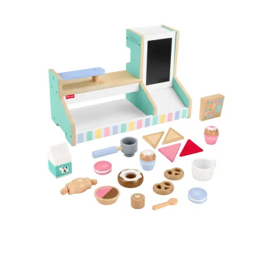 Fisher-Price. Drewniana kawiarenka Mattel